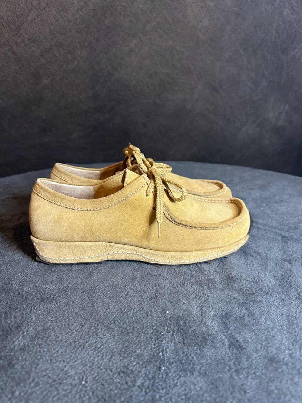 Naturalizer Women’s Tamer Suede Casual Lace-Up Shoes in Tan - Picture 3 of 9